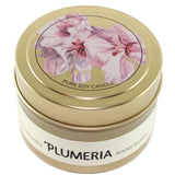 Plumeria scented candle