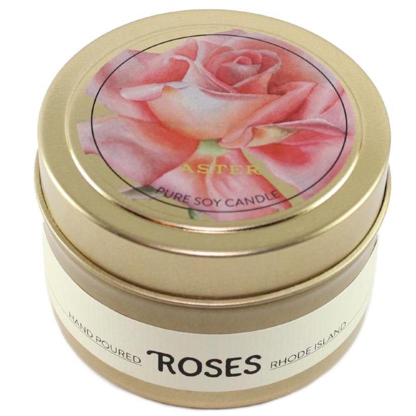 Roses scented candle