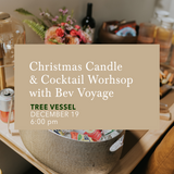 Christmas Candle & Cocktail Making Workshop with Bev Voyage | December 19, 6:00PM