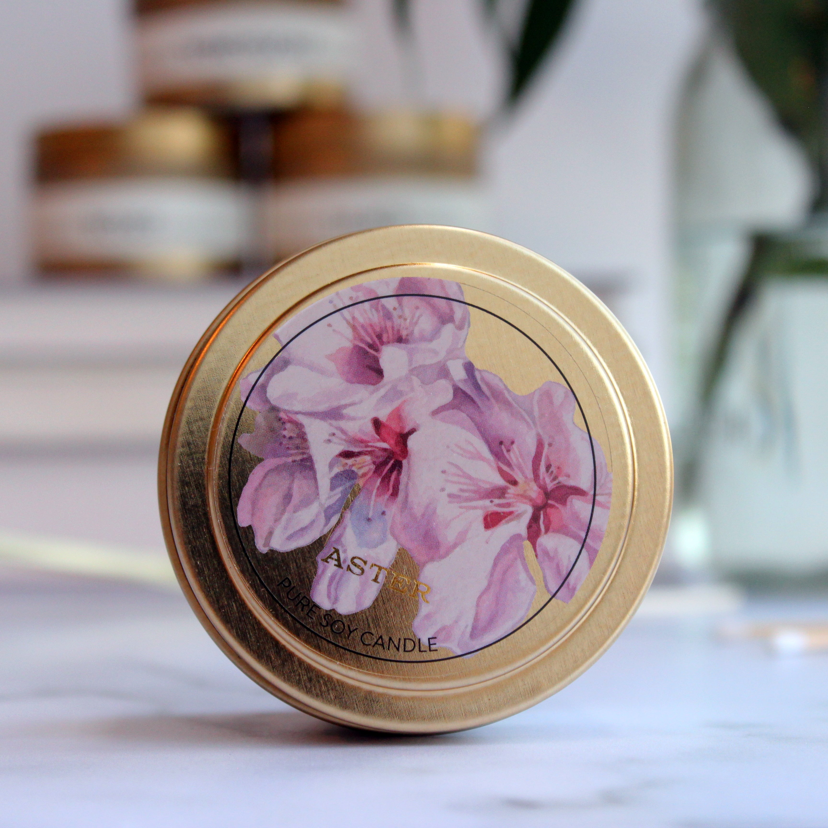 Plumeria Scented Blended Soy Candle | Long Lasting Tropical Floral  Fragrance | Hand Poured in The USA by Just Makes Scents